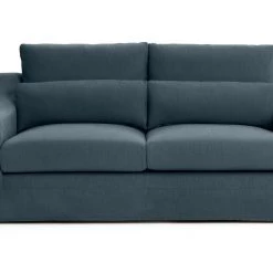 Free Shipping - Habitat Odin 2 Seater Fabric Sofa Indigo Blue Sofas