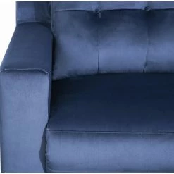 Free Shipping - Habitat Emerson 3 Seater Velvet Recliner Sofa Navy Sofas -Seating Sales Store unnamed file 1111