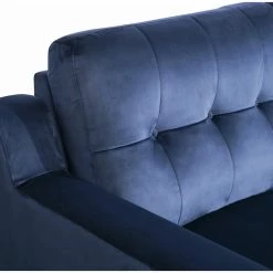 Free Shipping - Habitat Emerson 3 Seater Velvet Recliner Sofa Navy Sofas -Seating Sales Store unnamed file 1112