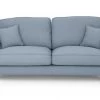 The Surprise Price - Habitat Matilda 3 Seater Velvet Sofa Light Blue Sofas