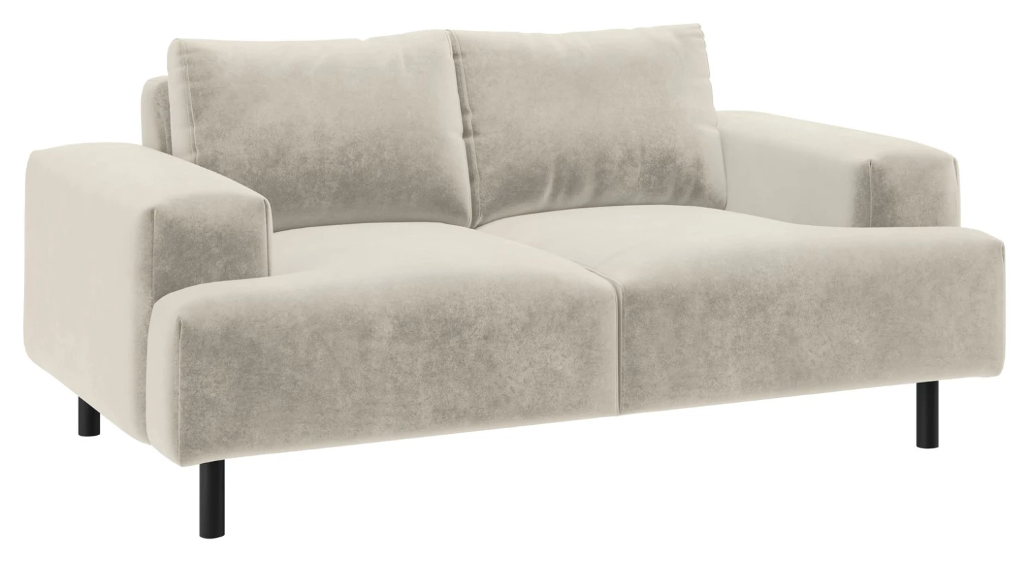 Discount - Habitat Julien 2 Seater Velvet Sofa Natural Sofas 1 Discount - Habitat Julien 2 Seater Velvet Sofa Natural Sofas