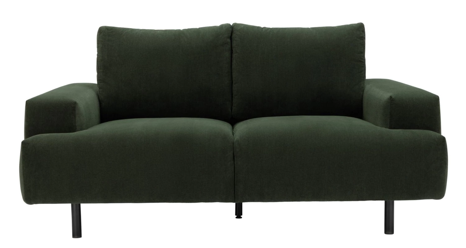Discount - Habitat Julien 2 Seater Velvet Sofa Natural Sofas 8 Discount - Habitat Julien 2 Seater Velvet Sofa Natural Sofas - Image 8
