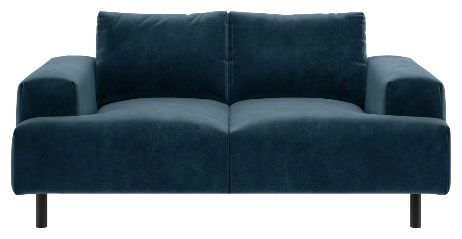 Discount - Habitat Julien 2 Seater Velvet Sofa Natural Sofas 9 Discount - Habitat Julien 2 Seater Velvet Sofa Natural Sofas - Image 9