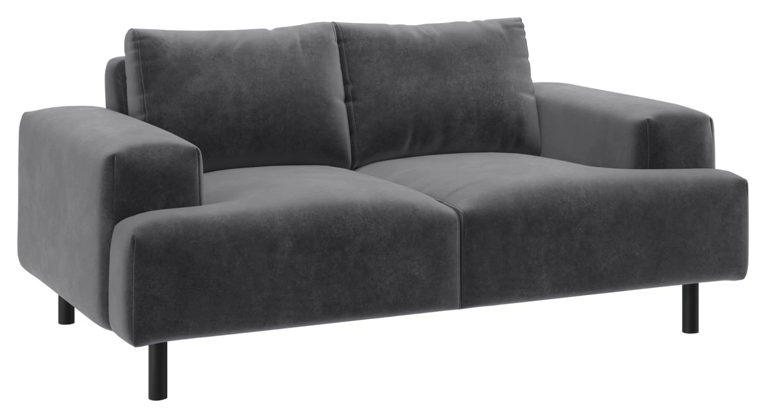 Discount - Habitat Julien 2 Seater Velvet Sofa Natural Sofas 11 Discount - Habitat Julien 2 Seater Velvet Sofa Natural Sofas - Image 11