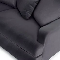 Flash Sale - Habitat Lana 3 Seater Velvet Sofa With Cushion Charcoal Sofas -Seating Sales Store unnamed file 1146