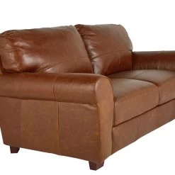 Flash Sale - Habitat Salisbury 3 Seater Leather Sofa Tan Sofas And Armchairs -Seating Sales Store unnamed file 115