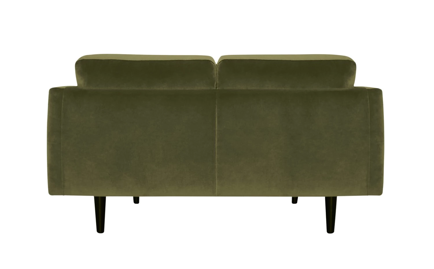 Discount - Habitat Jackson 2 Seater Velvet Sofa Green Black Sofas 4 Discount - Habitat Jackson 2 Seater Velvet Sofa Green Black Sofas - Image 4