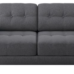 Best Price - Habitat Hendricks 2 Seater Fabric Sofa Charcoal Sofas