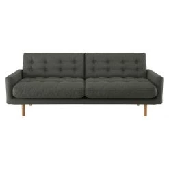 The Surprise Price - Habitat Fenner 3 Seater Fabric Sofa Charcoal Sofas
