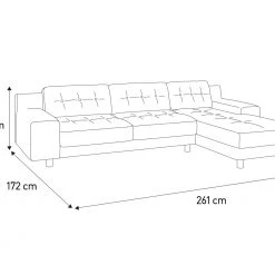 On Sale - Habitat Hendricks Right Corner Velvet Chaise Moss Green Sofas -Seating Sales Store unnamed file 1276