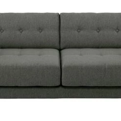 Best Price - Habitat Hendricks 3 Seater Fabric Sofa Charcoal Sofas And Armchairs