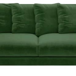 Discount - Habitat Swift 2 Seater Velvet Sofa Moss Green Sofas And Armchairs