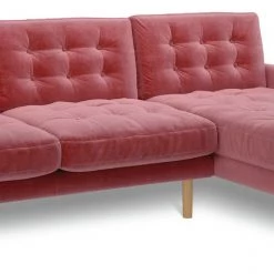 Free Shipping - Habitat Fenner Right Corner Velvet Chaise Ink Blue Sofas -Seating Sales Store unnamed file 1422