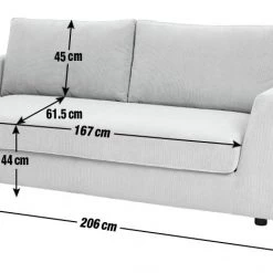 Discount - Habitat Brixley 3 Seater Fabric Sofa Yellow Sofas And Armchairs -Seating Sales Store unnamed file 1427