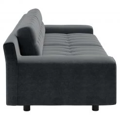 Discount - Habitat Hendricks 4 Seater Velvet Sofa Dark Grey Sofas And Armchairs -Seating Sales Store unnamed file 1437