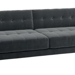 Discount - Habitat Hendricks 4 Seater Velvet Sofa Dark Grey Sofas And Armchairs -Seating Sales Store unnamed file 1438