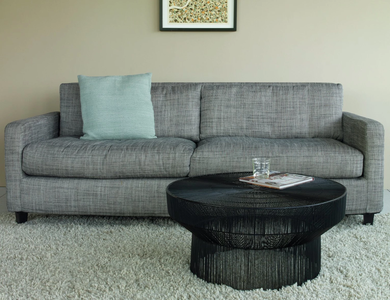 The Surprise Price - Habitat Chester 2 Seater Fabric Sofa Charcoal Sofas 2 The Surprise Price - Habitat Chester 2 Seater Fabric Sofa Charcoal Sofas - Image 2