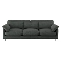 Discount - Habitat Cuscino 3 Seater Fabric Sofa Charcoal Sofas