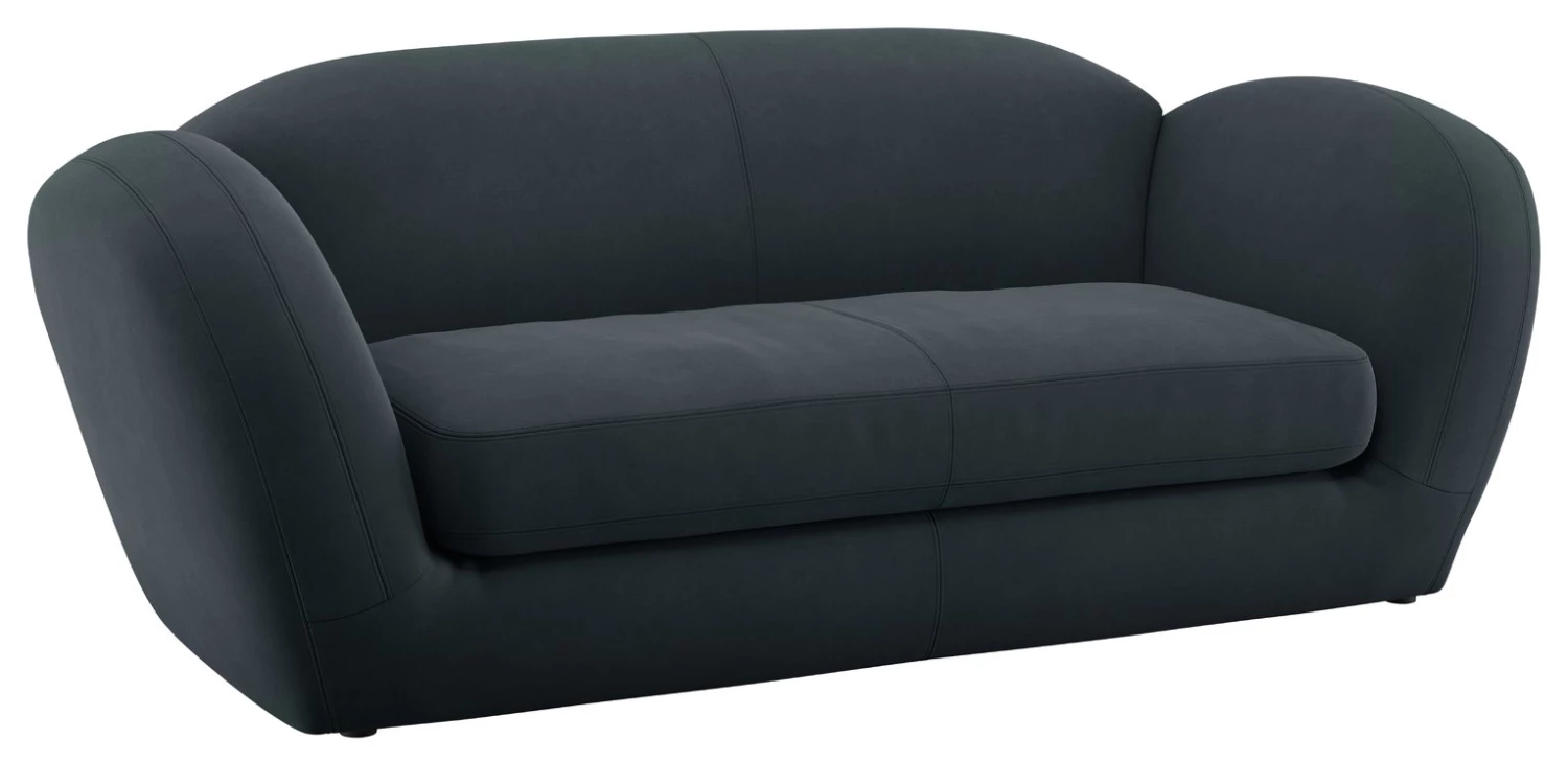 Discount - Habitat Layla 3 Seater Velvet Sofa Charcoal Sofas And Armchairs 7 Discount - Habitat Layla 3 Seater Velvet Sofa Charcoal Sofas And Armchairs - Image 7