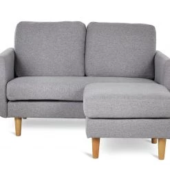 Free Shipping - Habitat Remi 2 Seater Fabric Chaise In A Box Light Grey Sofas And Armchairs -Seating Sales Store unnamed file 154
