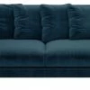 The Surprise Price - Habitat Swift 2 Seater Velvet Sofa Blue Sofas