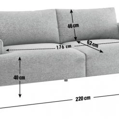 Best Price - Habitat Julien 3 Seater Fabric Sofa Charcoal Sofas -Seating Sales Store unnamed file 1561