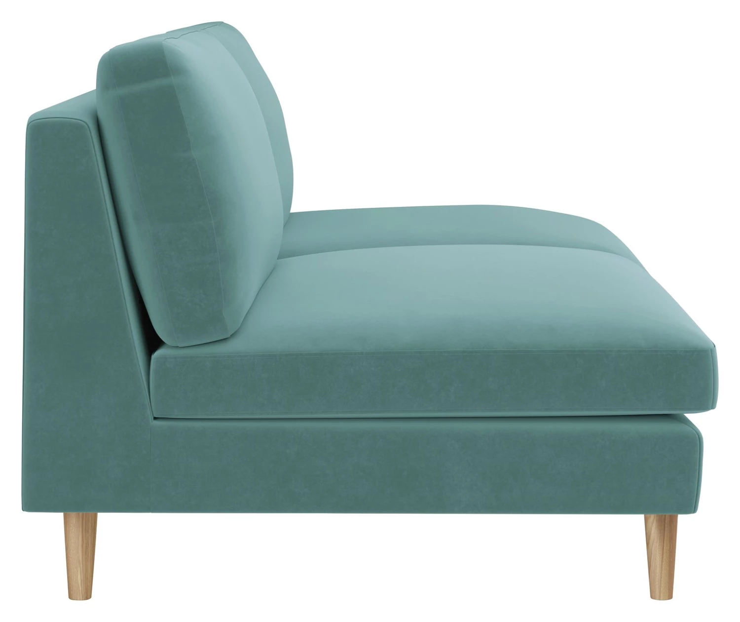 Discount - Habitat Teo 3 Seater Fabric Sofa Teal Sofas And Armchairs 5 Discount - Habitat Teo 3 Seater Fabric Sofa Teal Sofas And Armchairs - Image 5