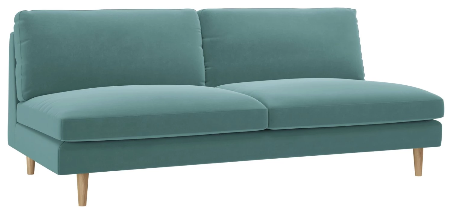 Discount - Habitat Teo 3 Seater Fabric Sofa Teal Sofas And Armchairs 6 Discount - Habitat Teo 3 Seater Fabric Sofa Teal Sofas And Armchairs - Image 6