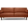 On Sale - Habitat Jackson 4 Seater Leather Sofa Tan Sofas And Armchairs