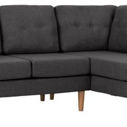 On Sale - Habitat Joshua Right Corner Fabric Sofa Charcoal Sofas And Armchairs