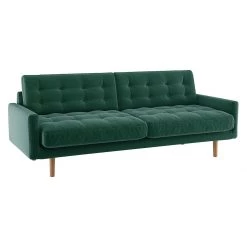 Free Shipping - Habitat Fenner 3 Seater Velvet Sofa Emerald Green Sofas -Seating Sales Store unnamed file 1652