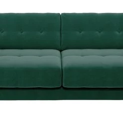 Shipping Included - Habitat Hendricks 3 Seater Velvet Sofa Emerald Green Sofas