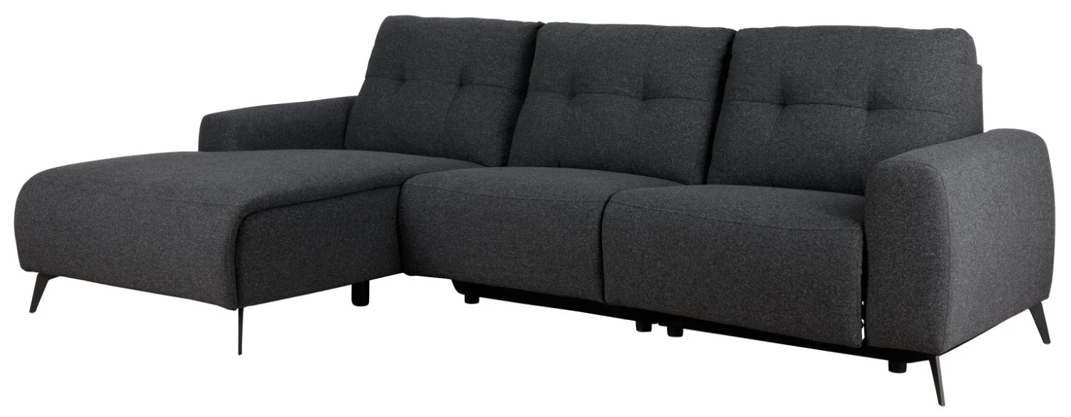 The Surprise Price - Habitat Ghost Left Corner Fabric Recliner Sofa Charcoal Sofas 1 The Surprise Price - Habitat Ghost Left Corner Fabric Recliner Sofa Charcoal Sofas