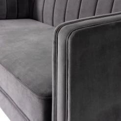 On Sale - Habitat Vanessa 3 Seater Velvet Sofa Grey Sofas And Armchairs -Seating Sales Store unnamed file 1748