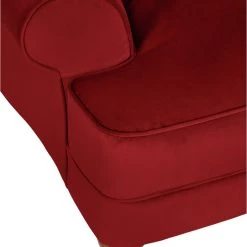 On Sale - Habitat Valerie 3 Seater Velvet Sofa Red Sofas And Armchairs -Seating Sales Store unnamed file 1757