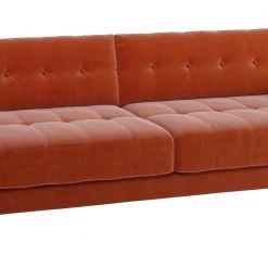 Discount - Habitat Hendricks 4 Seater Velvet Sofa Orange Sofas 16 Discount - Habitat Hendricks 4 Seater Velvet Sofa Orange Sofas -Seating Sales Store unnamed file 1783