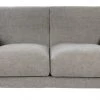 Free Shipping - Habitat Askem 2 Seater Woven Stripey Linen Sofa Natural Sofas