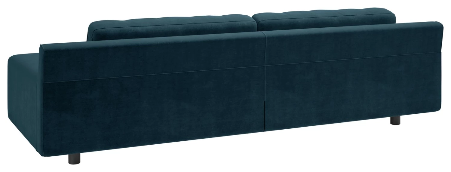 Shipping Included - Habitat Hendricks 4 Seater Velvet Sofa Ink Blue Sofas 5 Shipping Included - Habitat Hendricks 4 Seater Velvet Sofa Ink Blue Sofas - Image 5