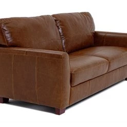 Flash Sale - Habitat Milford 4 Seater Leather Sofa Tan Sofas And Armchairs -Seating Sales Store unnamed file 1841