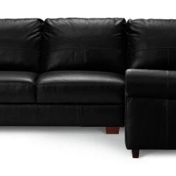 Shipping Included - Habitat Salisbury Right Corner Leather Sofa Black Sofas And Armchairs -Seating Sales Store unnamed file 1855