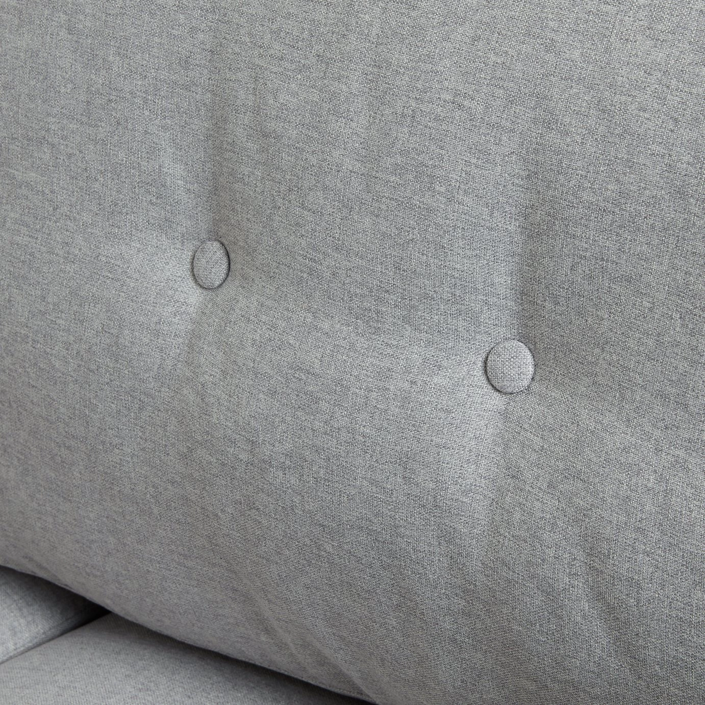 On Sale - Habitat Joshua Left Corner Fabric Sofa Light Grey Sofas 6 On Sale - Habitat Joshua Left Corner Fabric Sofa Light Grey Sofas - Image 6