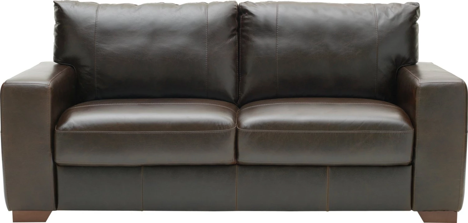 Shipping Included - Habitat Eton 3 Seater Leather Sofa Dark Brown Chocolate Sofas 9 Shipping Included - Habitat Eton 3 Seater Leather Sofa Dark Brown Chocolate Sofas - Image 9