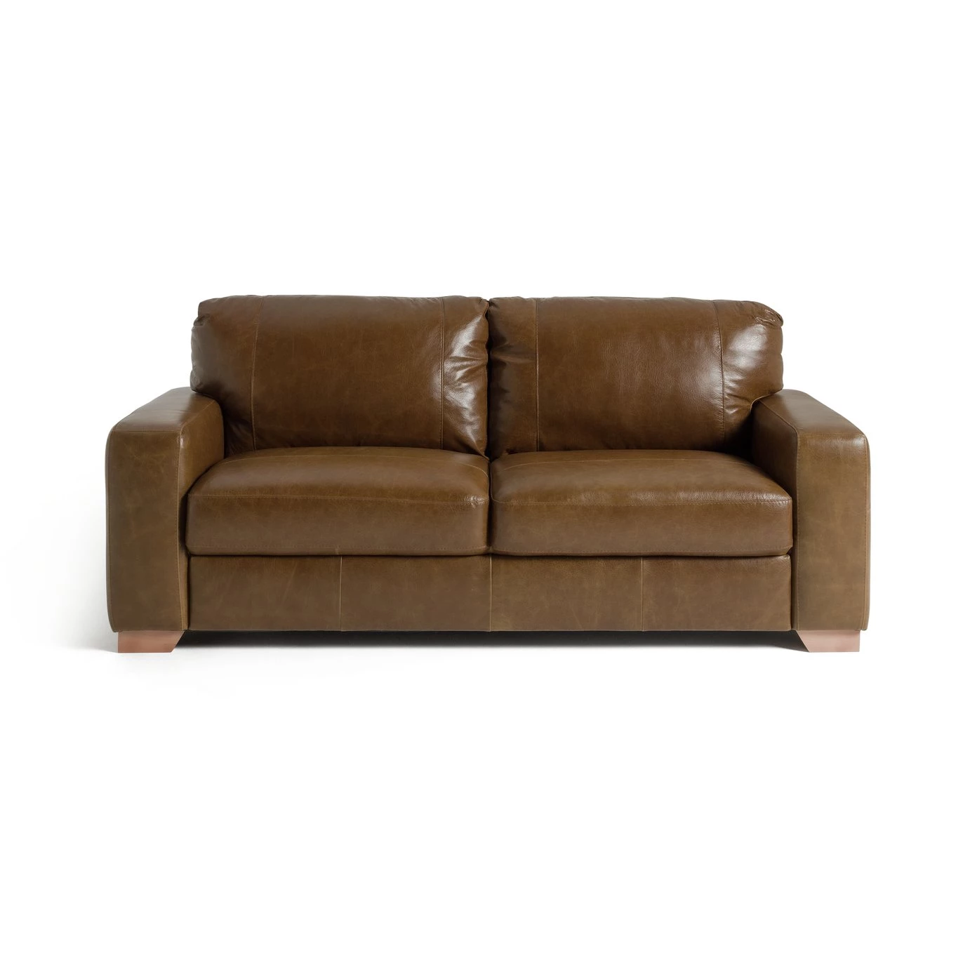 Shipping Included - Habitat Eton 3 Seater Leather Sofa Dark Brown Chocolate Sofas 11 Shipping Included - Habitat Eton 3 Seater Leather Sofa Dark Brown Chocolate Sofas - Image 11