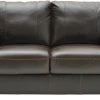 The Surprise Price - Habitat Eton 2 Seater Leather Sofa Dark Brown Chocolate Sofas And Armchairs