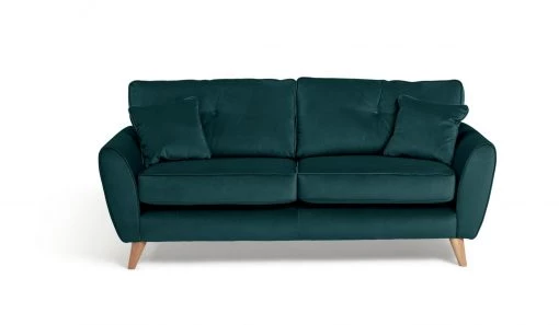 Free Shipping - Habitat Isla 3 Seater Velvet Sofa Teal Sofas -Seating Sales Store unnamed file 1915