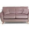 Best Price - Habitat Isla 2 Seater Velvet Sofa Pink Sofas And Armchairs