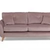 The Surprise Price - Habitat Isla 3 Seater Velvet Sofa Pink Sofas And Armchairs