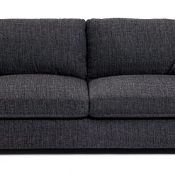 Flash Sale - Habitat Lisbon 4 Seater Fabric Sofa Charcoal Sofas