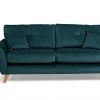On Sale - Habitat Isla 2 Seater Velvet Sofa Teal Sofas