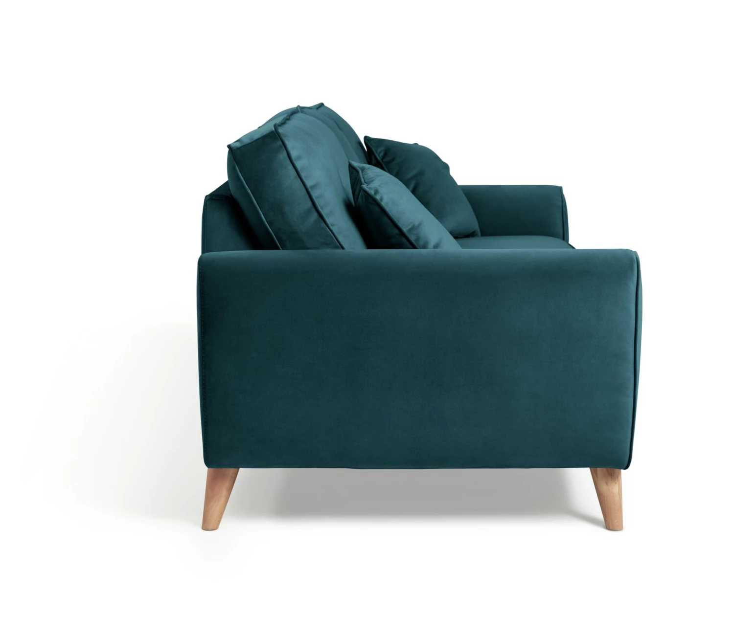 On Sale - Habitat Isla 2 Seater Velvet Sofa Teal Sofas 7 On Sale - Habitat Isla 2 Seater Velvet Sofa Teal Sofas - Image 7